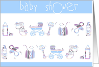 baby shower boy card