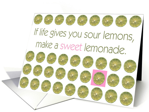 if life gives you lemons make a lemonade card (262543)