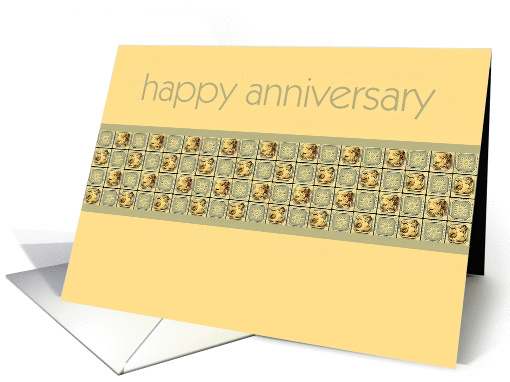 Happy Anniversary, Employee Anniversary, Tan card (263774)