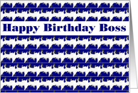 happy birthday boss card