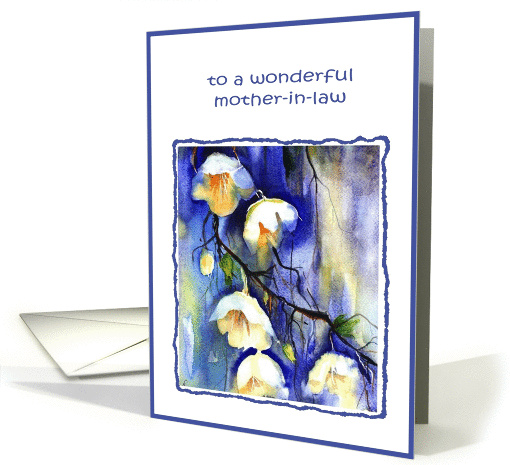 wonderful mother in law card (273607)