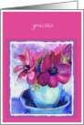 gracias anemone purple card