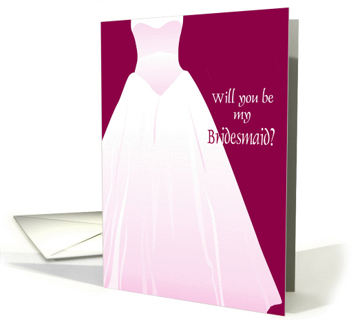 will you be my bridesmaid card (322105)