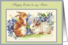 to my sister happy easter card