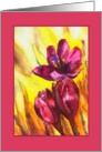 crocus card