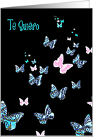 te quiero card