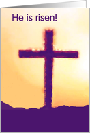 jesus is risen card