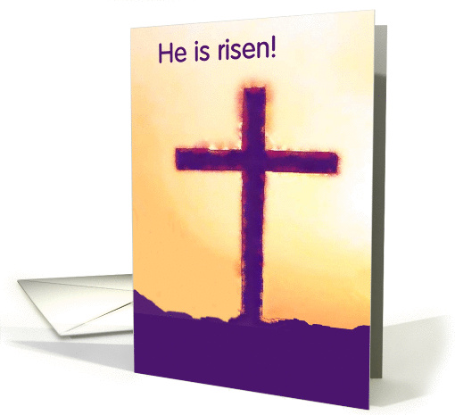 jesus is risen - pastor card (381990)