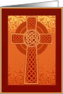 celtic cross irish blessing red card