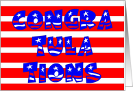 Congratulations on getting your Green Card, Stars and Stripes card