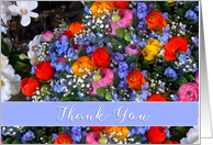 Thank You and Happy Administrative Professionals Day, Flowers card