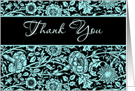 Thank You and Happy Administrative Professionals Day, floral graphic card