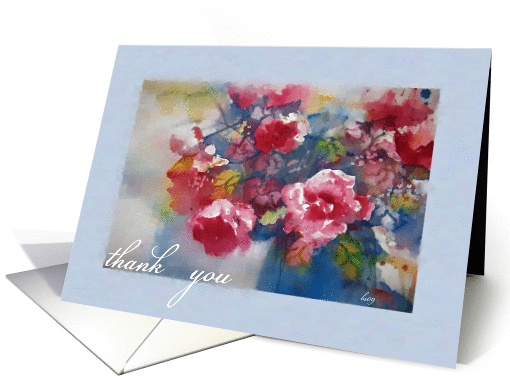 Thank you for your Hospitality, Peonies card (411085)