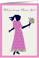 Will you be my Flower Girl? card