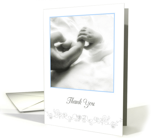 Thank you Birthing Team for your Help, Delivery Baby Boy, Son card