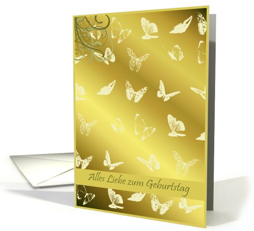 alles Liebe zum Geburtstag, german happy birthday card,... (473588)