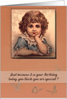 Happy Birthday, You are special every Day! card