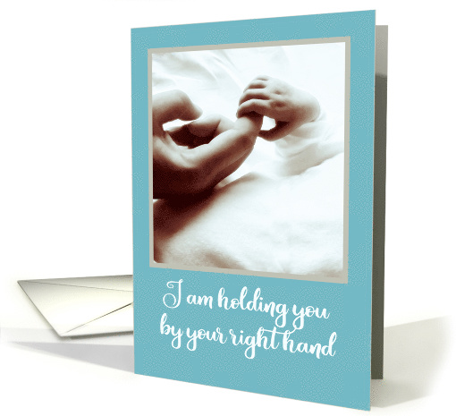 Isaiah 41:13 I am holding you by your right hand card (484188)