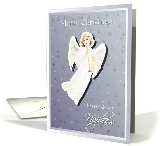 merry christmas to my dear nephew card (485133)