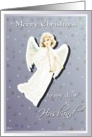 merry christmas to my dear husband card