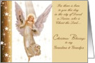 grandparents Luke 2:11 christmas blessings for there is born to you this day card