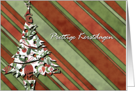 prettige kerstdagen dutch merry Christmas green card