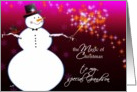 to my special grandson the magic of christmas card