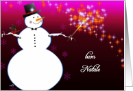 buon natale italian merry christmas card