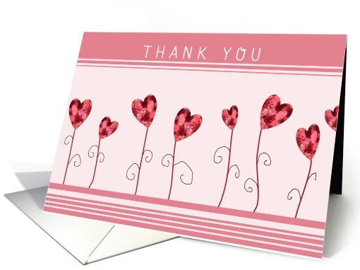 Thank you for a wonderful Dinner, Roses and Hearts card (497865)