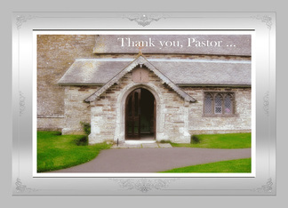 Thank You, Pastor,...