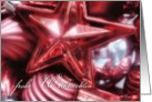 frohe Weihnachten german merry christmas ornaments red card