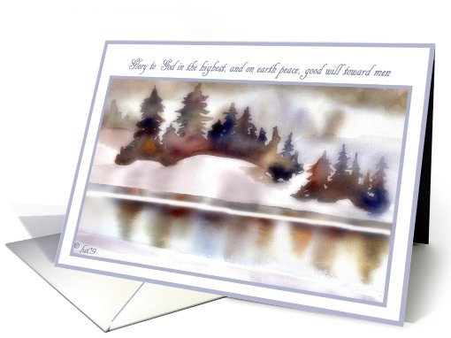glory to God in the highest and on earth peace good will... (531348)