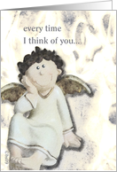 every time i think of you i’m in heaven card