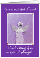 to a wonderful friend please be my bridesmaid card