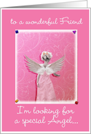 to a wonderful friend please be my bridesmaid card