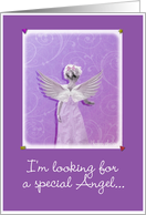 please be my bridesmaid card
