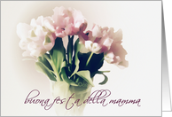 buona festa della mamma italian happy mother’s day soft pale tulips floral still life card