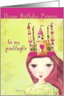 to my granddaughter happy birthday princess card