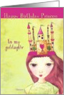 to my goddaughter happy birthday princess card