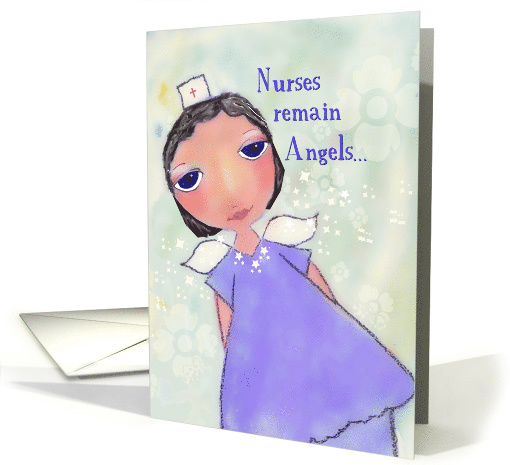 Happy Nurses Day for retired Nurse, Illustration card (616113)