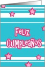 feliz cumpleanos spanish happy birthday stars stripes card