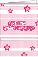 ganz liebe Geburtstagsgre german happy birthday stars stripes card