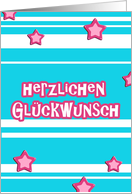 herzlichen Glckwunsch zum Geburtstag german happy birthday stars stripes card