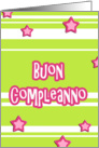 buon compleanno italian happy birthday stars stripes card
