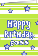 happy birthday boss stars stripes card