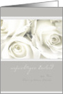 aufrichtiges Beileid German sympathy card on the loss of your granddaughter,formal you card