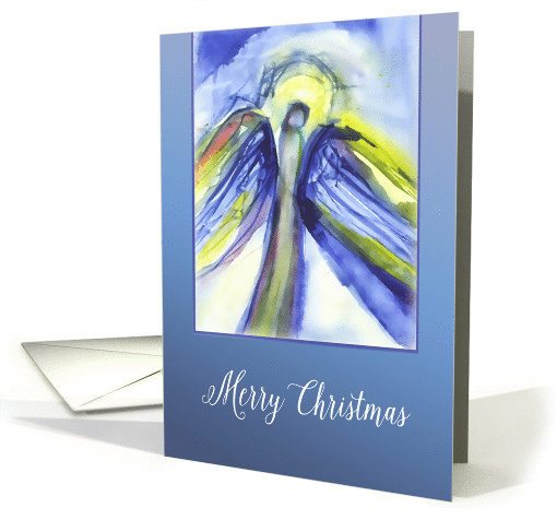 Merry Christmas, Christian Scripture Card, Angel card (727664)