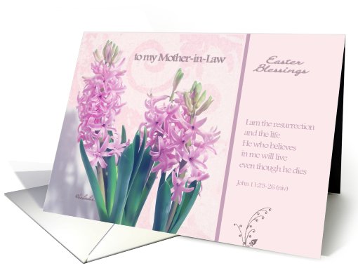 to my mother-in-law, easter blessings, crocus flower,... (774390)