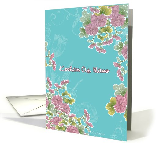 happy mother's day in polish (i love you Mom), pink... (784752)
