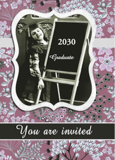 You are Invited Custom Date Graduation Party
